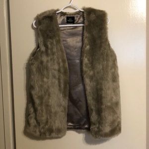 Super soft furry vest